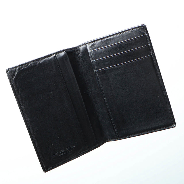 BOTTEGA VENETA LEATHER CARD HOLDER