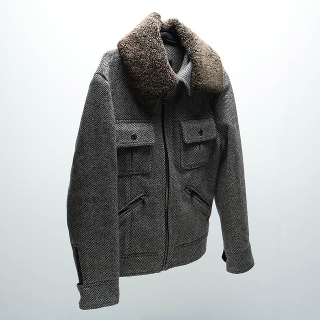 DOLCE & GABBANA SHEARLING JACKET