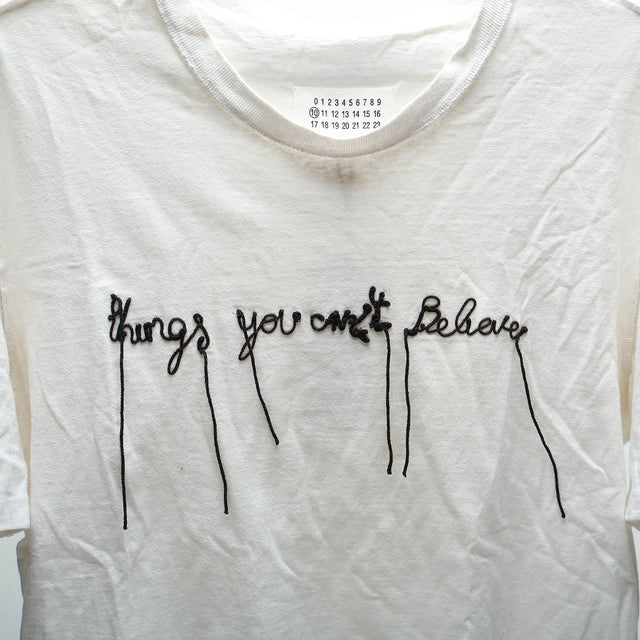 MAISON MARGIELA THINGS YOU WONT BELIEVE SHIRT
