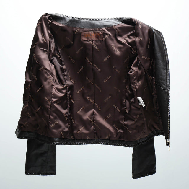 BALMAIN LEATHER JACKET