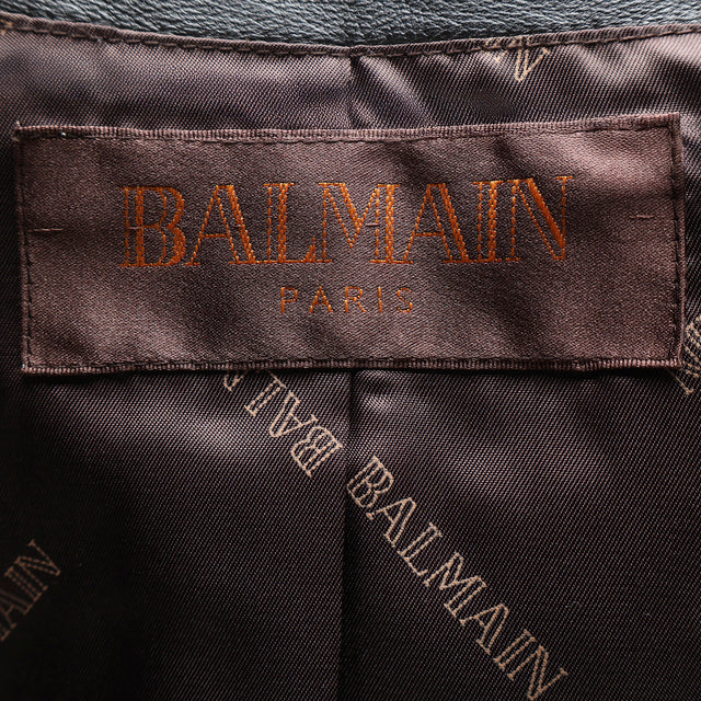 BALMAIN LEATHER JACKET