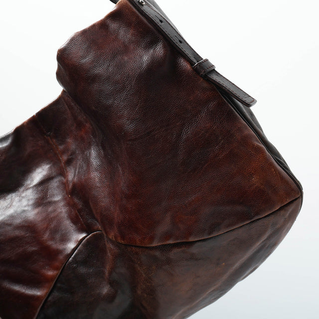 SAINT LAURENT LEATHER HAND BAG