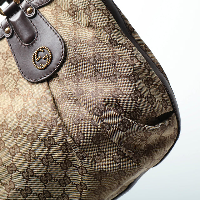 GUCCI MONOGRAM HAND BAG