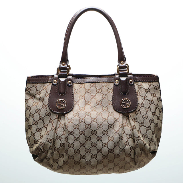 GUCCI MONOGRAM HAND BAG