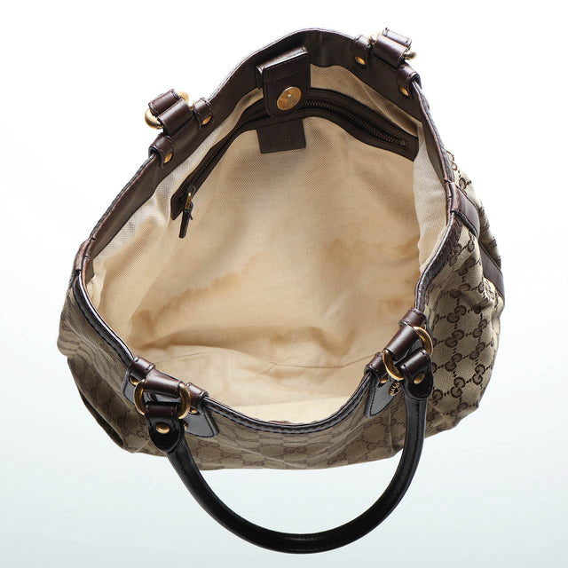 GUCCI MONOGRAM HAND BAG