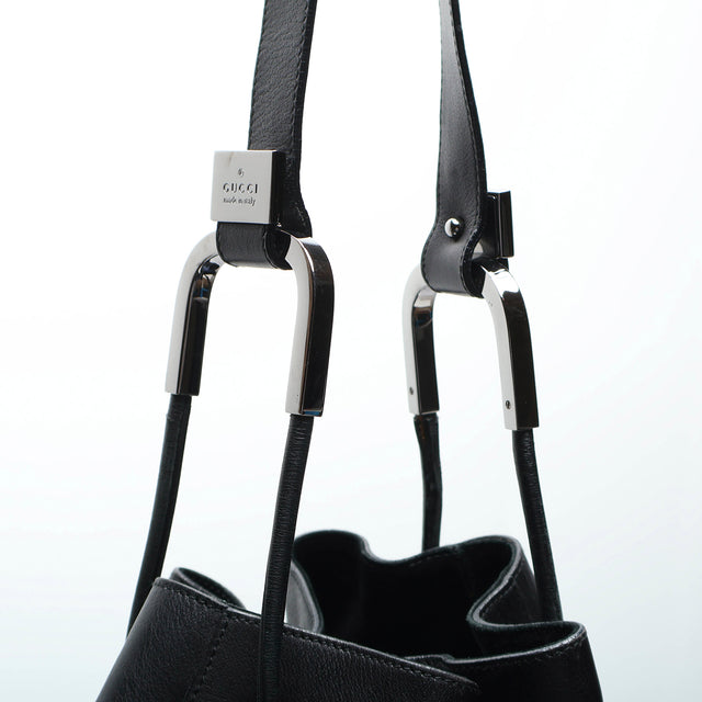GUCCI LEATHER HAND BAG