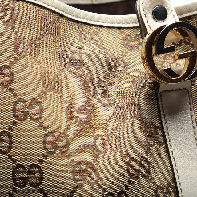 GUCCI MONOGRAM HAND BAG