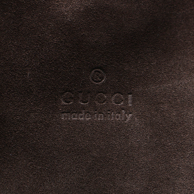 GUCCI SUEDE HAND BAG