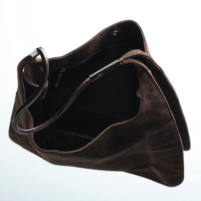 GUCCI SUEDE HAND BAG