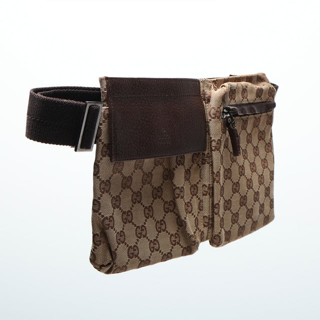 GUCCI MONOGRAM WAIST BAG