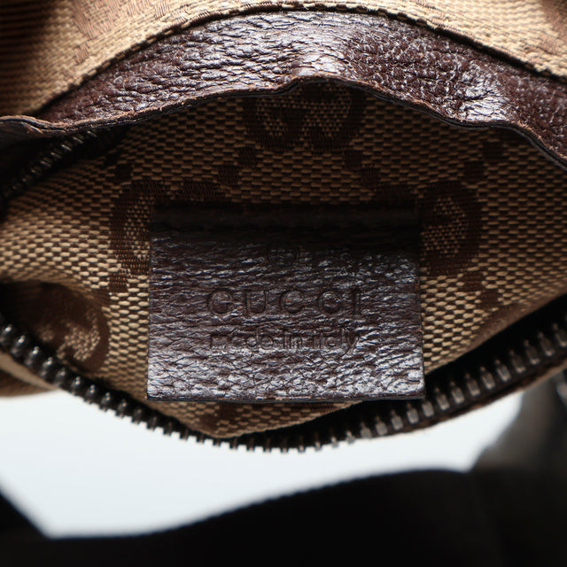 GUCCI MONOGRAM WAIST BAG