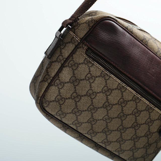 GUCCI MONOGRAM SHOULDER BAG