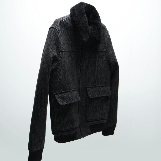 FRENCH DESIGNER WOOL JACKET