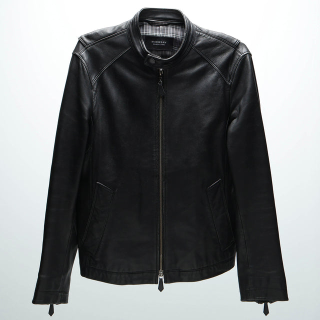 BURBERRY BLACK LABEL LEATHER JACKET