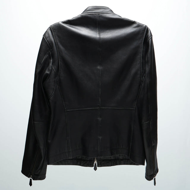 BURBERRY BLACK LABEL LEATHER JACKET