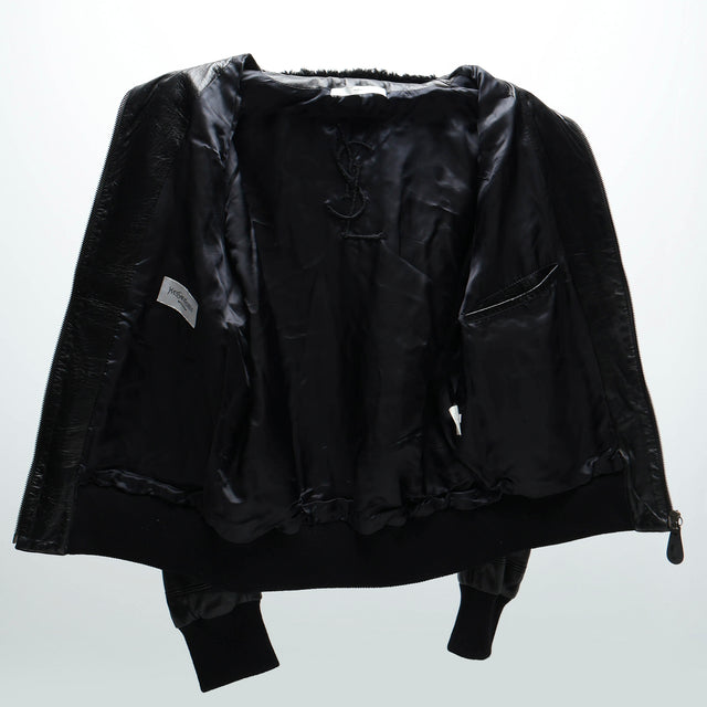 YVES SAINT LAURENT LEATHER JACKET