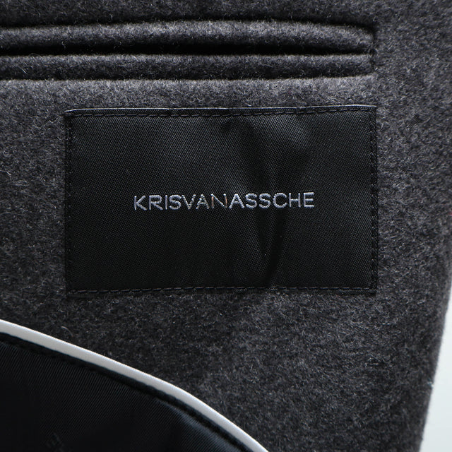 KRIS VAN ASSCHE WOOL BOMBER JACKET