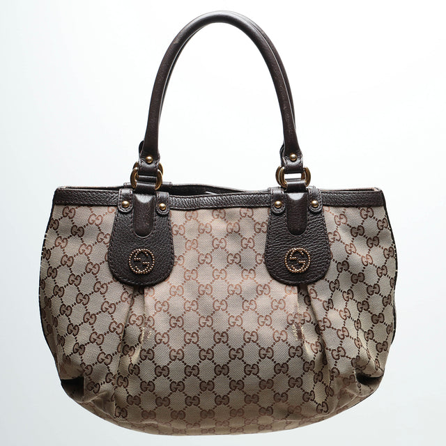 GUCCI MONOGRAM HAND BAG