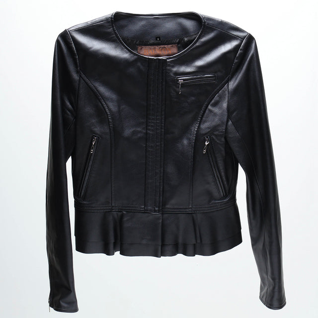 BALMAIN WOMENS LEATHER JACKET