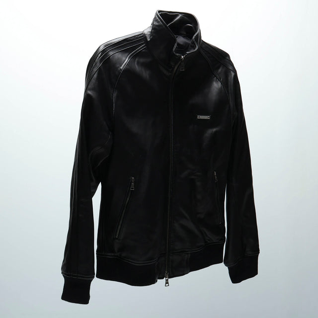 BURBERRY BLACK LABEL LEATHER JACKET