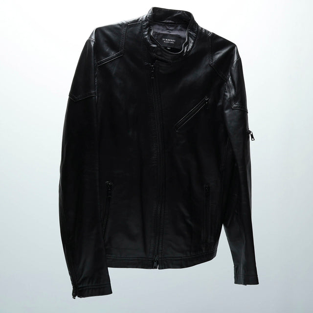 BURBERRY BLACK LABEL LEATHER JACKET