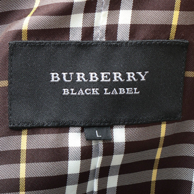 BURBERRY BLACK LABEL LEATHER JACKET