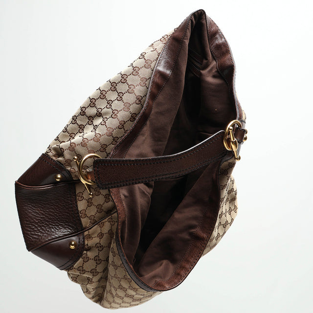 GUCCI JOCKEY HOBO BAG