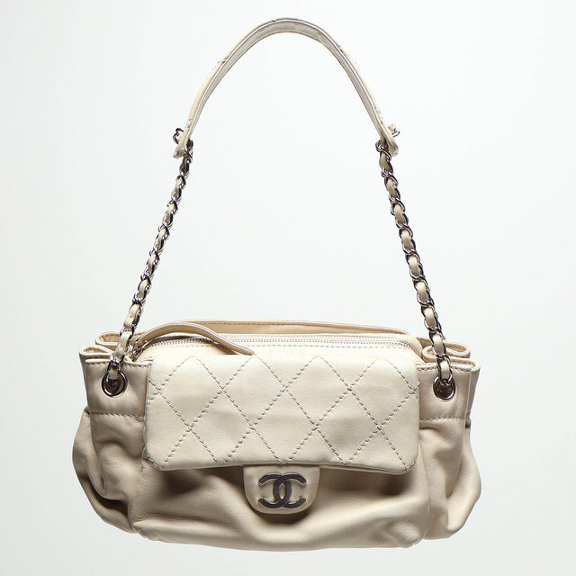 CHANEL WILD STITCH FLAP BAG