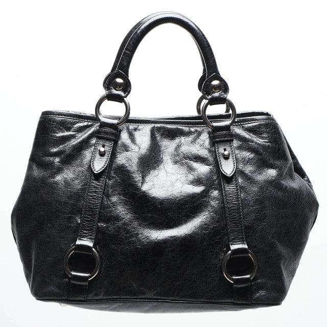 MIU MIU LEATHER HAND BAG