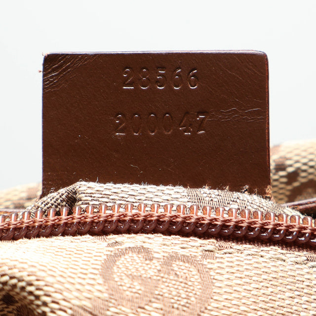 GUCCI MONOGRAM WAIST BAG