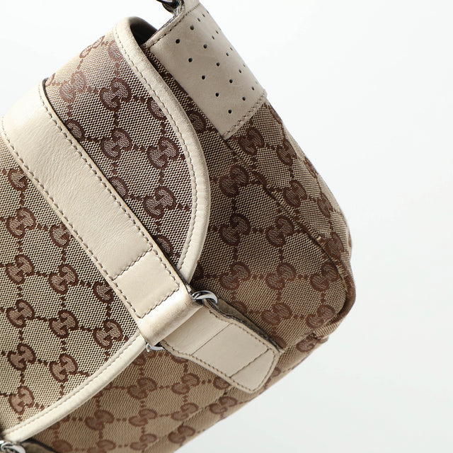 GUCCI MONOGRAM MESSENGER BAG
