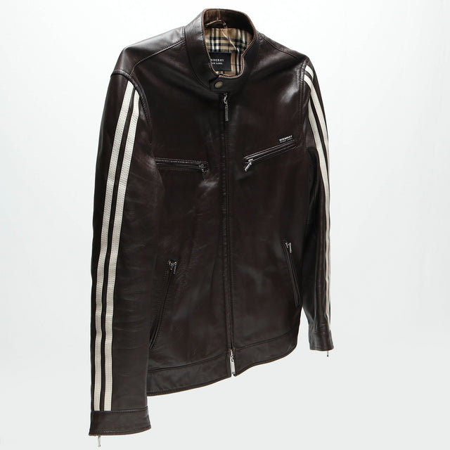 BURBERRY BLACK LABEL LEATHER JACKET