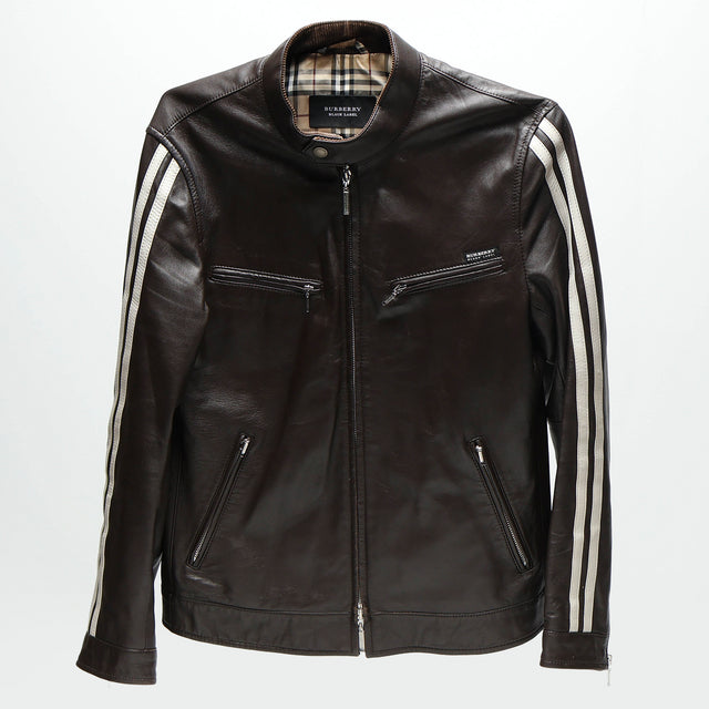 BURBERRY BLACK LABEL LEATHER JACKET