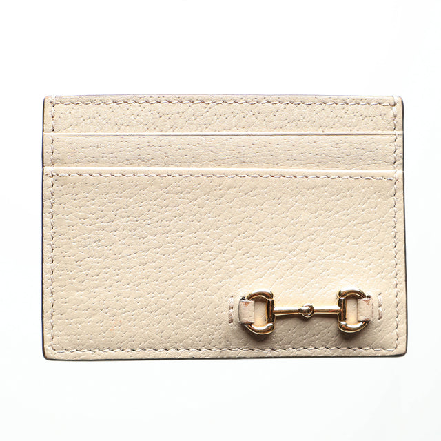 GUCCI HORSEBIT LEATHER CARD HOLDER