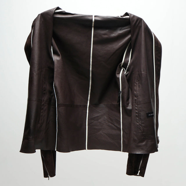 JIL SANDER A/W 2001 LEATHER JACKET