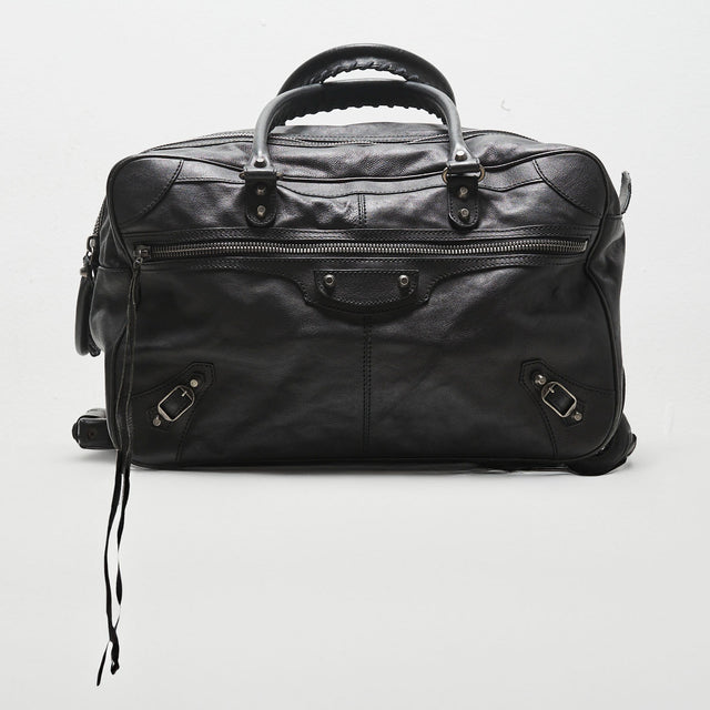 BALENCIAGA LEATHER SUITCASE
