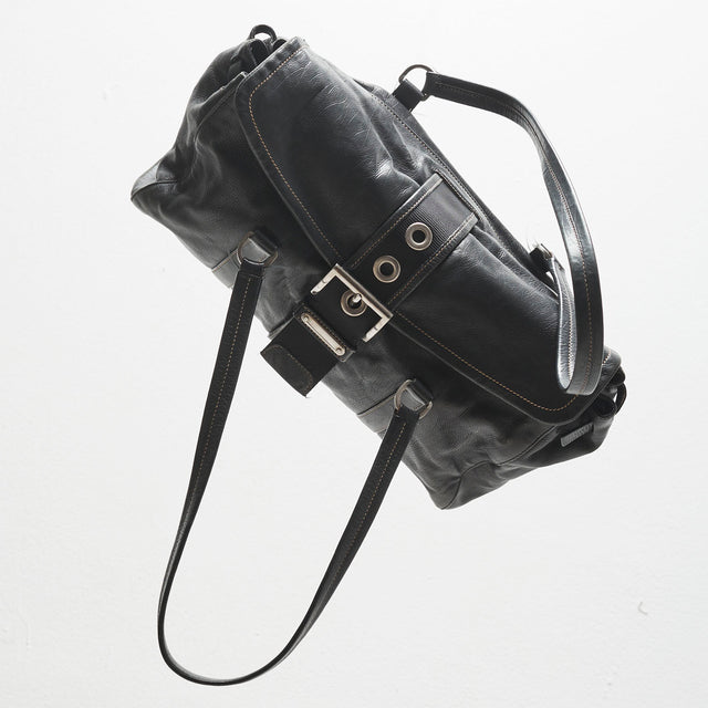 PRADA LEATHER HAND BAG