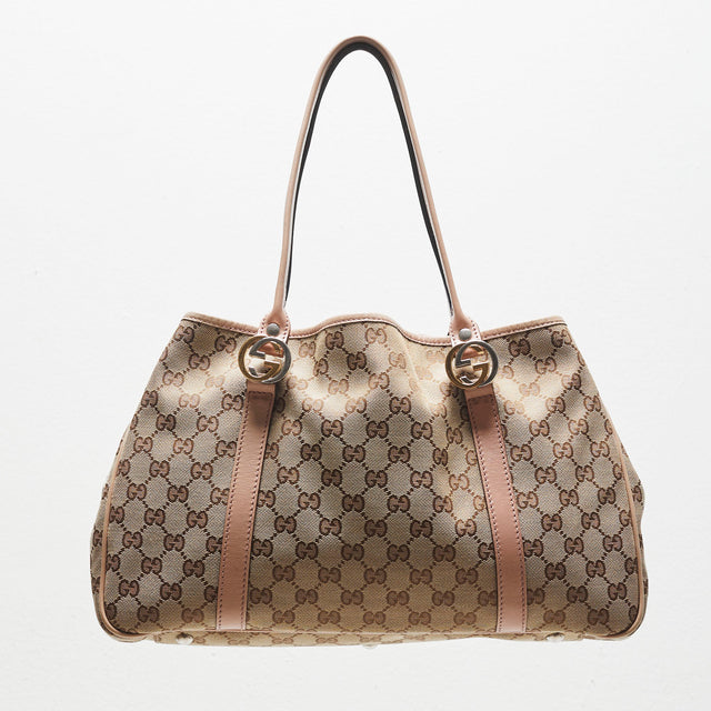 GUCCI MONOGRAM HAND BAG