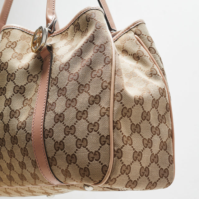 GUCCI MONOGRAM HAND BAG