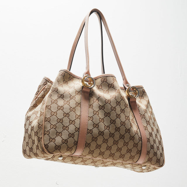 GUCCI MONOGRAM HAND BAG