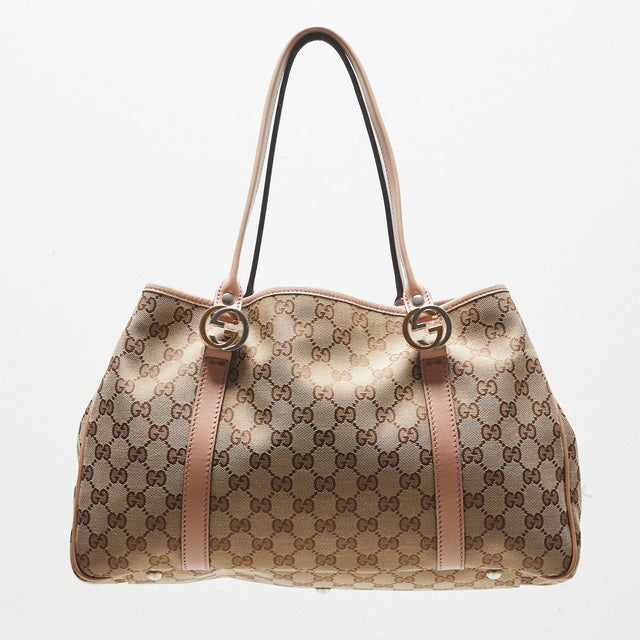 GUCCI MONOGRAM HAND BAG