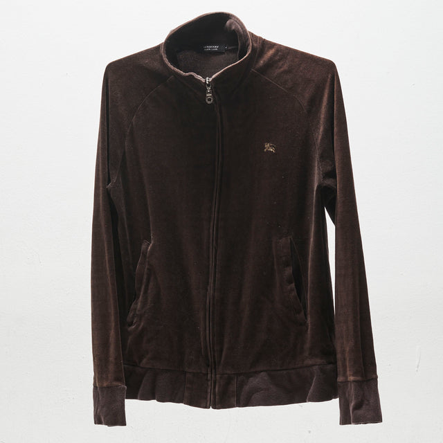 BURBERRY BLACK LABEL VELOUR JACKET