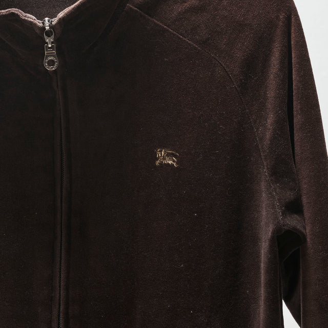BURBERRY BLACK LABEL VELOUR JACKET