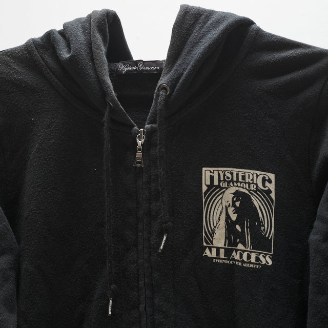 HYSTERIC GLAMOUR ZIP HOODIE