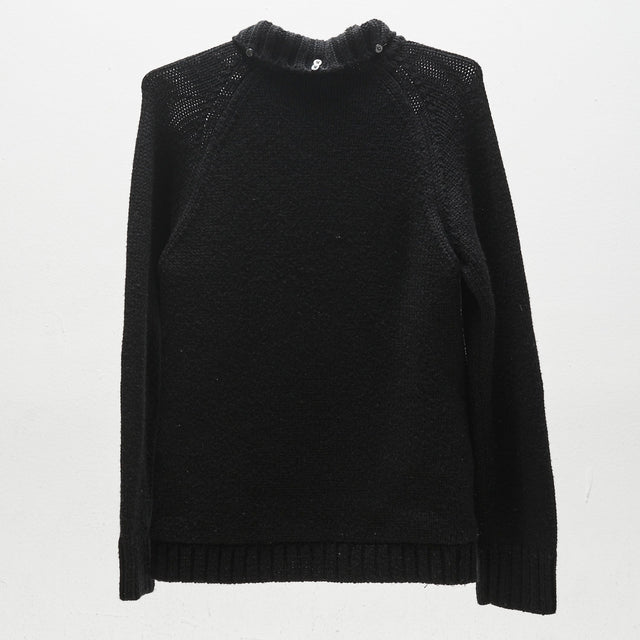 BURBERRY KNIT ZIP HOODIE