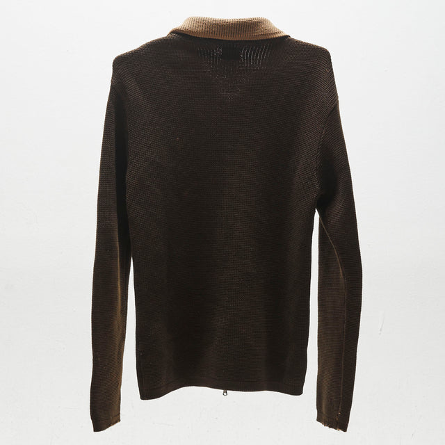 CP COMPANY KNIT ZIP HOODIE