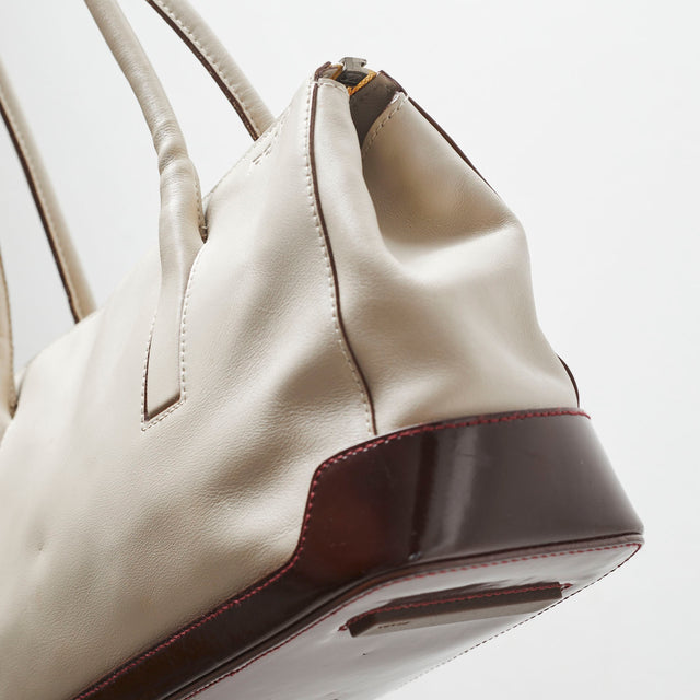 PRADA LEATHER HAND BAG