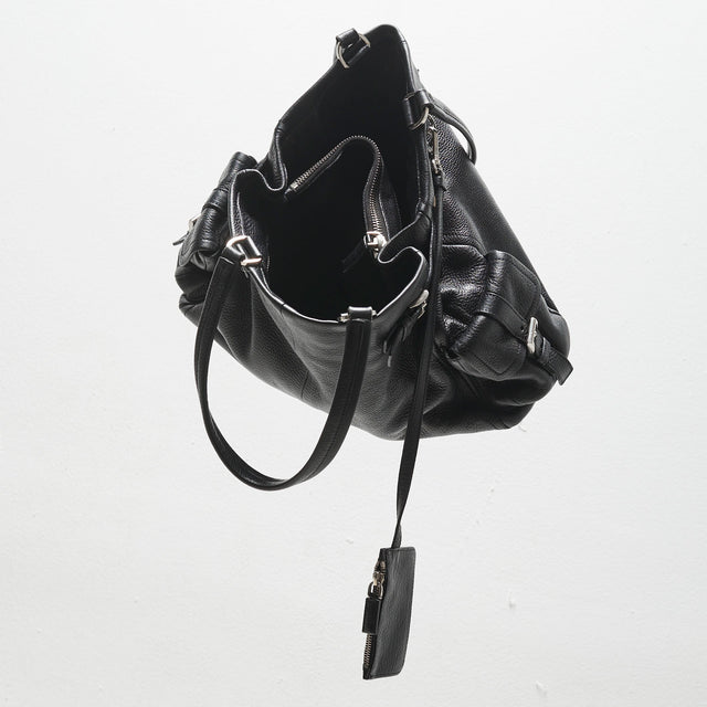PRADA LEATHER HAND BAG