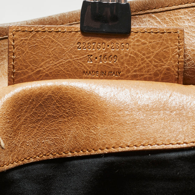 BALENCIAGA LEATHER HAND BAG