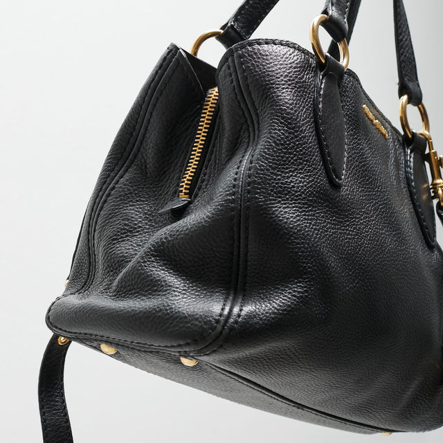 MIU MIU LEATHER HAND BAG